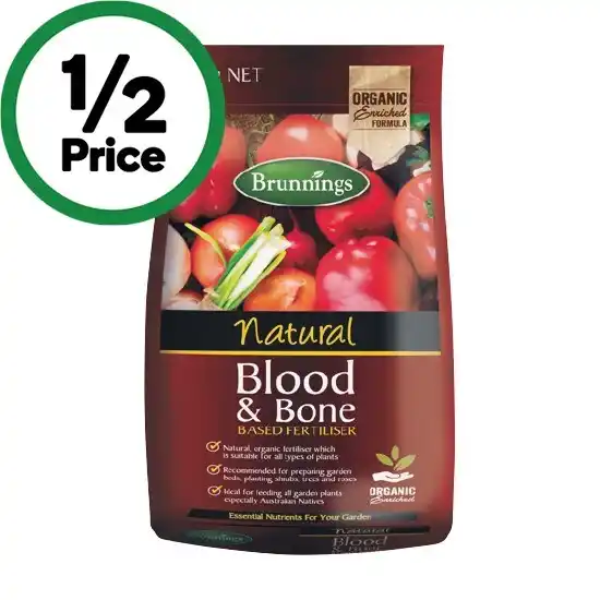 Brunnings Blood And Bone 2.5 kg offer at Woolworths