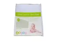 Baby Bunting 4Baby Quilted Portacot Sheet White offer