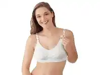 Baby Bunting Medela Maternity and Nursing Bra Medium White offer
