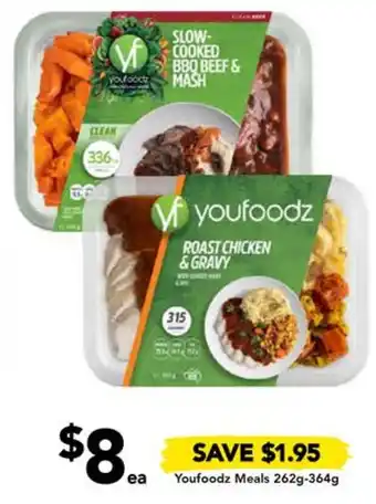 Drakes Youfoodz Meals 262g-364g offer