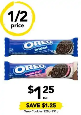 Drakes Oreo Cookies 128g-131g offer