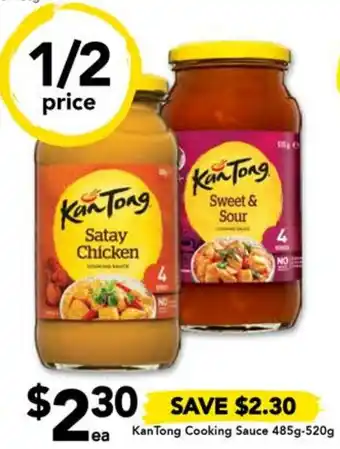 Drakes KanTong Cooking Sauce 485g-520g offer