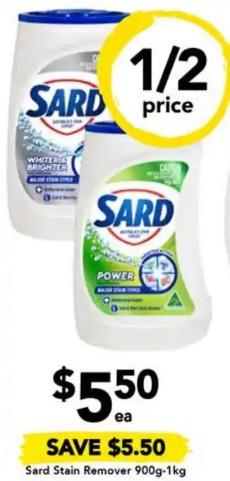 Drakes Sard Stain Remover 900g-1kg offer