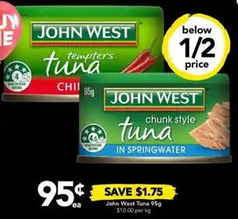 Drakes John West Tuna 95g offer