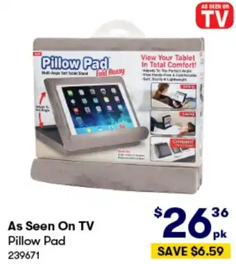BIG W As Seen On TV Pillow Pad offer