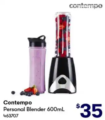 BIG W Contempo Personal Blender 600mL offer