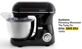 BIG W Sunbeam Planetary Mixmaster The Tasty On offer