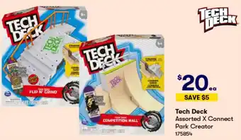BIG W Tech Deck Assorted X Connect Park Creator offer