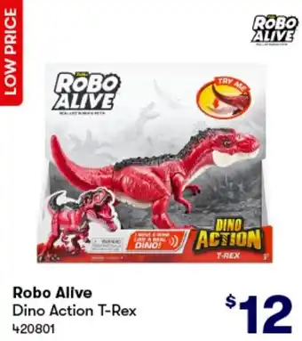 BIG W Robo Alive Dino Action T-Rex offer