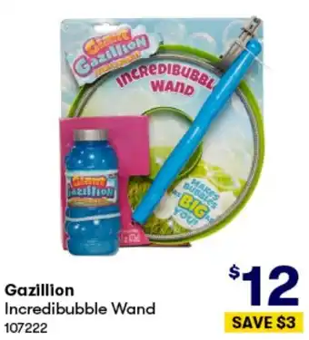 Gazillion Incredibubble Wand