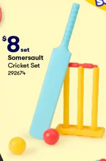 BIG W Somersault Cricket Set offer