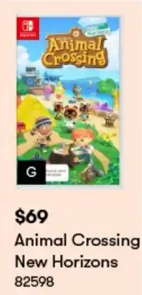 BIG W Animal Crossing New Horizons offer