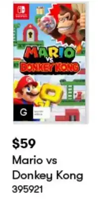 BIG W Mario vs Donkey Kong offer