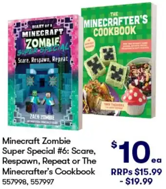 Minecraft Zombie Super Special #6: Scare, Respawn, Repeat or The Minecrafter's Cookbook