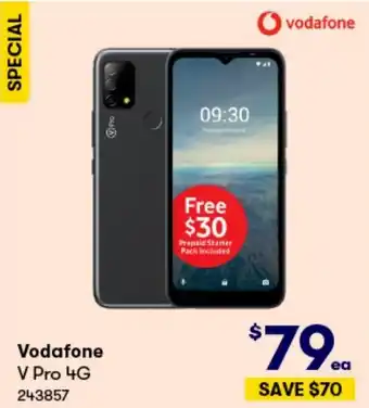 BIG W Vodafone V Pro 4G offer