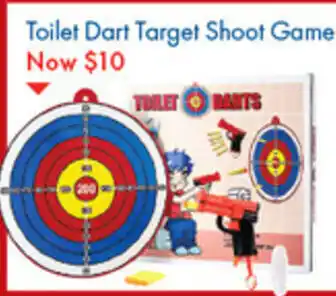 Toilet Dart Target Shoot Game