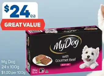 Foodland My Dog 24 x 100g offer