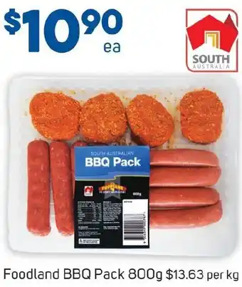 Foodland Foodland BBQ Pack 800g offer
