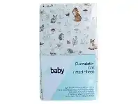 Baby Bunting 4Baby Flannel Cot Fitted Sheet Fable offer