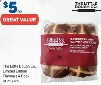 Foodland The Little Dough Co. Limited Edition Flavours 4 Pack offer