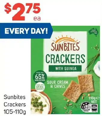 Foodland Sunbites Crackers 105-110g offer
