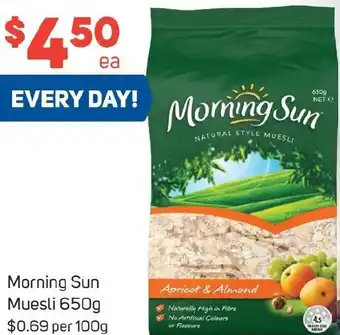 Morning Sun Muesli 650g