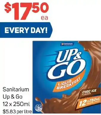 Foodland Sanitarium Up & Go 12 x 250ml offer