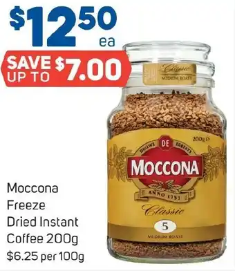 Foodland Moccona Freeze Dried Instant Coffee 200g offer