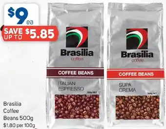 Foodland Brasilia Coffee Beans 500g offer