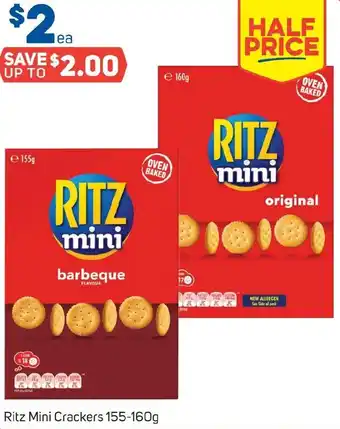 Foodland Ritz Mini Crackers 155-160g offer