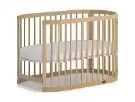 Baby Bunting Boori Oasis Oval Cot - Beech offer
