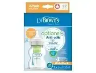 Dr Browns Options+ Wide Neck Bottle - 150ml - 2 Pack