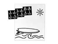 Baby Bunting Baby Made Baby Milestone Backdrop Surfer Scene offer