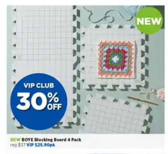 Spotlight New Boye Blocking Board 4 Pack offer