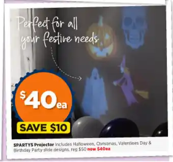 Spartys Projector
