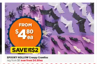 Spotlight Spooky Hollow Creepy Crawlies offer