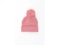 Baby Bunting 4Baby Beanie With Pom Pom Pink Medium offer