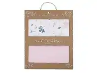 Baby Bunting Living Textiles Organic Muslin Wrap Botanical 2 Pack (Online Only) offer