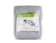 Baby Bunting 4Baby Jersey Body Pillow Grey Marle offer