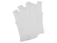 Baby Bunting 4Baby Cotton Singlet White 3 Pack 00 WHT offer