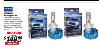 SuperCheap Auto Narva GenII LED Headlight Kits offer