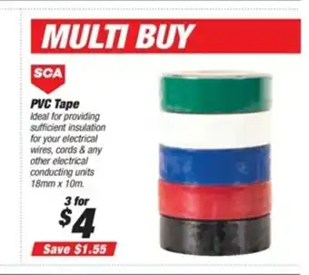 SuperCheap Auto SCA PVC Tape offer