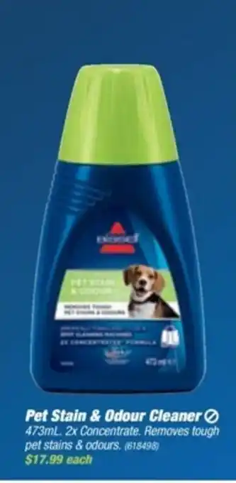 SuperCheap Auto Bissell Pet Stain & Odour Cleaner offer