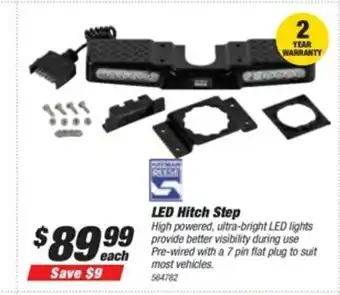 SuperCheap Auto LED Hitch Step offer