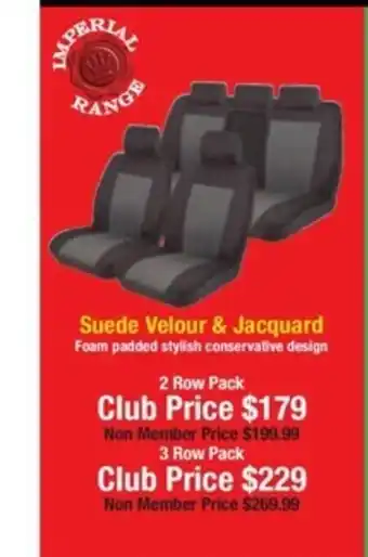 Suede Velour & Jacquard 2 row Rack