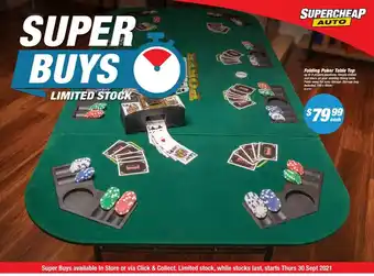 Folding Poker Table Top