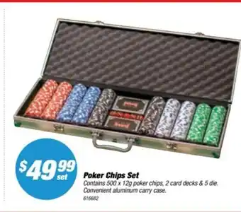 SuperCheap Auto Poker Chips Set offer