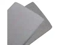 Baby Bunting Living Textiles Jersey Cradle Fitted Sheet Grey Stripe/Melange 2 Pack offer