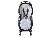 Baby Bunting Bambella Pram Liner Grey Feathers offer