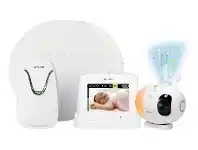 Baby Bunting Oricom Video & Movement Monitor Value Pack BS7SC870WH offer
